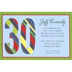   30, Custom Personalized Adult Parties Invitation, by Inviting Company