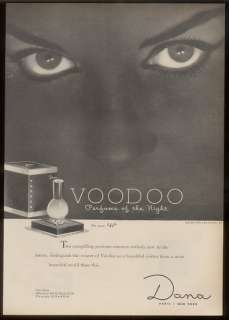 1950 Dana Voodoo Perfume of the Night ad  