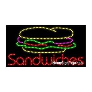  Sandwiches LED Sign 