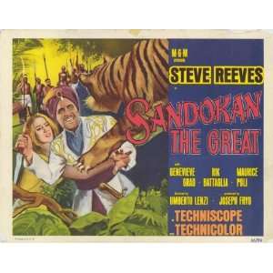  Sandokan The Great Movie Poster (11 x 14 Inches   28cm x 