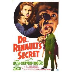 Renault s Secret (1942) 27 x 40 Movie Poster Style A 