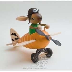  Pilot Rabbit on Plane 8 Inch High Arts, Crafts & Sewing