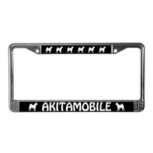  Akitamobile Pets License Plate Frame by  