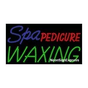  Spa Pedicure Waxing LED Sign 