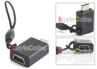 Mini USB to Micro USB Adapter Data Charger Converter #5  