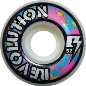  Revolution Splatter 52mm Skate Wheels
