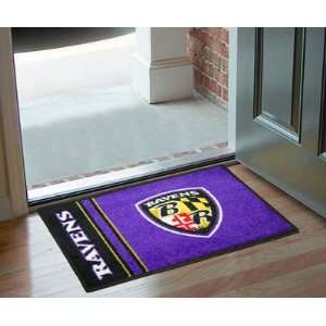  Baltimore Ravens Starter Rug 20x30