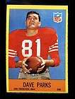 1967 Philadelphia 178 Dave Wilcox RC 49ers Creasing  