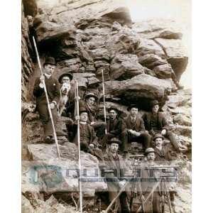  1888 Railroad Surveying Engineers Crew, Deadwood South 