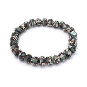  Hunter Collection Small Bead Bracelet with All Clay 