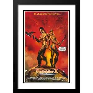 Deathstalker II 32x45 Framed and Double Matted Movie Poster   Style A 
