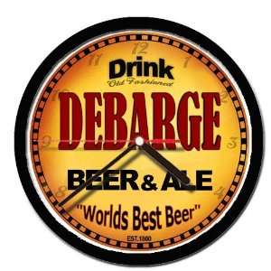  DEBARGE beer ale cerveza wall clock 