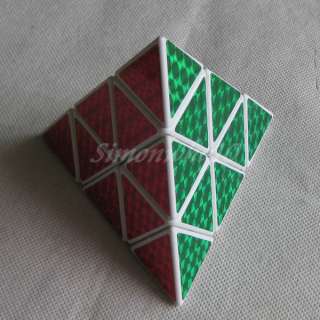 Rubik Type Triangle Pyramid Pyraminx Cube Puzzle Toy  