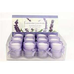  Sil 5 X6Cm Lavender Candle Pot