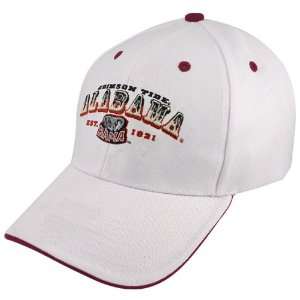  Twins Enterprise Alabama Crimson Tide White Pioneer Hat 