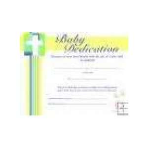  Certificate Of Baby Dedication 6 Pack