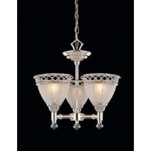  CRISTALLO THREE LIGHT CHANDELIER (Free Delivery) Kenroy 