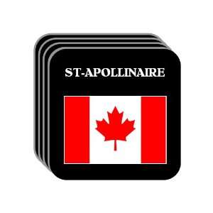  Canada   ST APOLLINAIRE Set of 4 Mini Mousepad Coasters 