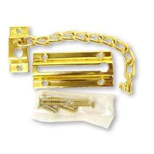  Door Chain Guard, Solid Brass LQ B31625D PL C