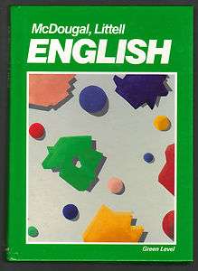   Littell English Green Level Allan A Glatthorn, Brenda C Rosen HC 1988