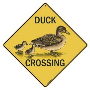  Duck Crossing Sign Patio, Lawn & Garden