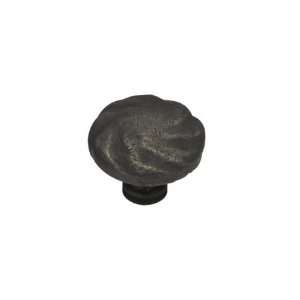  Rustique 1 1/2 Distressed Rubbed Bronze Knob