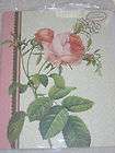Decorative Pink Peony Flower File Folders Desk NIP Ivory Rose Green 