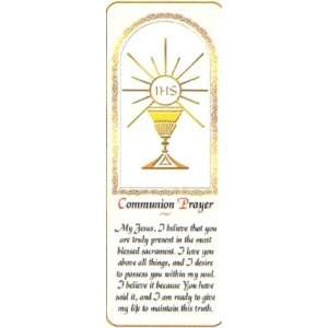  12 Mini Bookmark Remembrances with Chalice and Communion 