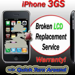 iPhone 3GS Broken LCD Replacement Service  