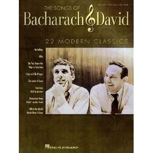  The Songs of Bacharach & David   Piano/Vocal/Guitar 