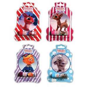  Set of 4   Rudolph the Red Nosed Reindeer Christmas Winter 