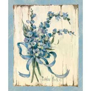  Barbara Mock   Summer Bouquet Of Blues I Canvas