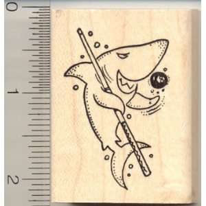  Pool Shark Rubber Stamp