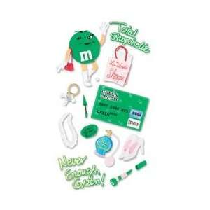   Green Dimensional Scrapbook Stickers (MMJB012) Arts, Crafts & Sewing