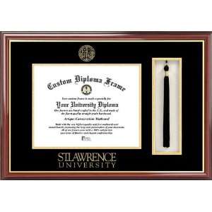   Seal   Tassel Box   Mahogany   Diploma Frame