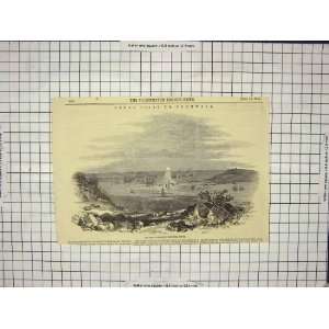    1846 ROYAL YACHTS PENDENNIS CASTLE CORNWALL ENGLAND