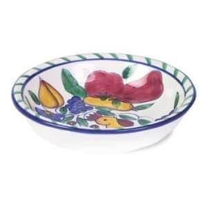  Baum Brothers Rooster & Fruit Soup/Pasta Bowl 8 (only 7 