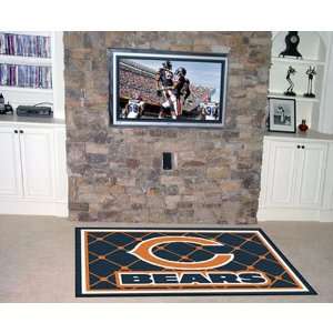  BSS   Chicago Bears NFL Floor Rug (60x96) Everything 