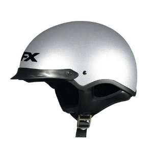  AFX FX 3 Beanie Solid Half Helmet X Large  Silver 