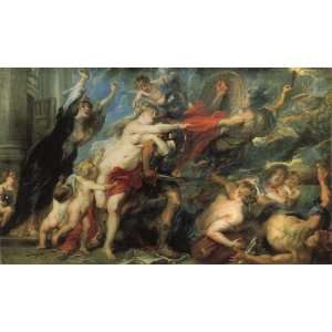   Consequences of War Peter Paul Rubens Hand Painted