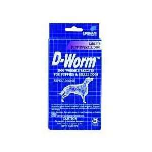  D Worm Tablets for Puppies and Dogs (2 Tablets) Kitchen 