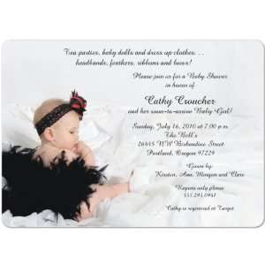  Zoey Magnet Small Baby Shower Invitations 