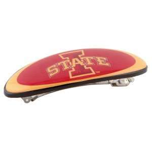  Iowa State Cyclones Oval Barrette