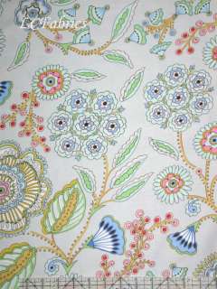Free Spirit Dena Designs Leanika Jardin Grey Fabric  