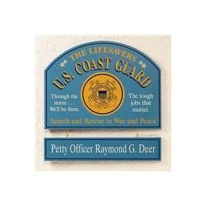  Coast Guard Plaque