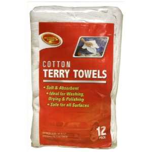 Detailers Choice 3 685 5 Terry Towel, (Pack of 12 