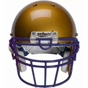 Navy Reinforced Oral Protection (ROPO UB DW) Full Cage Football Helmet 
