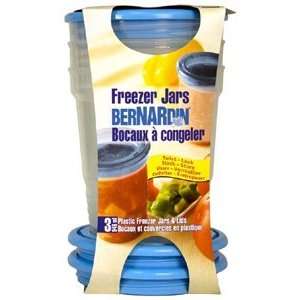 Bernardin Freezer Jars   Plastic   32 oz