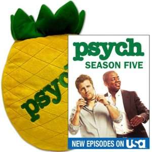  Psych Season 5 DVD + Psych Pineapple Pillow