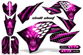 KTM SX65 2009 2012 GRAPHICS KIT DECALS SC PINK  